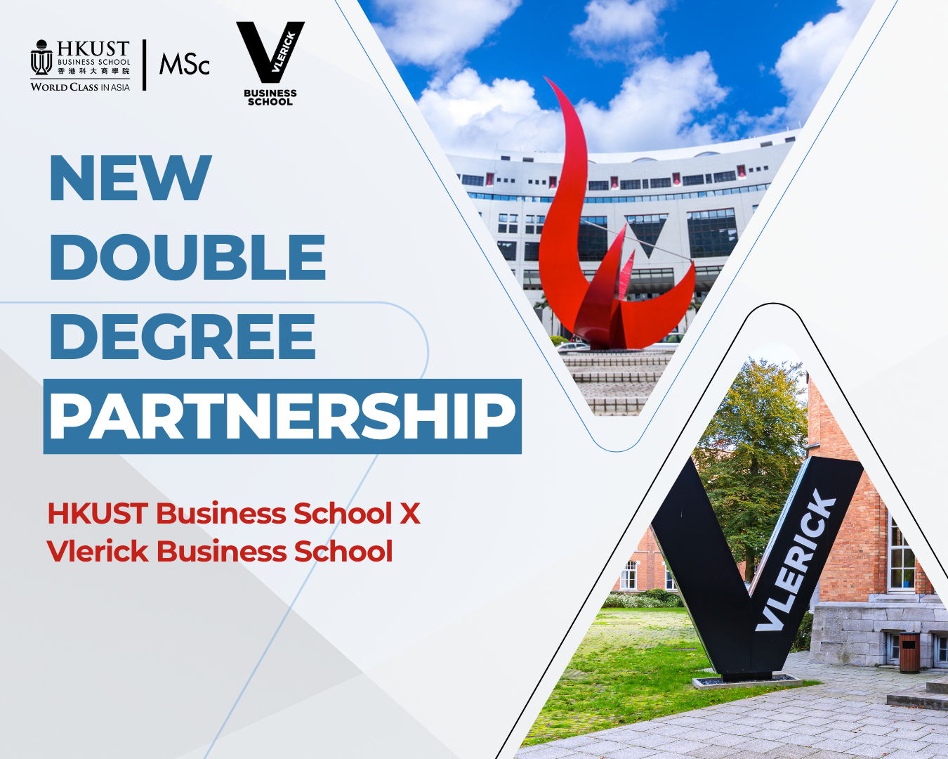 HKUST Partners with Vlerick Business School to Launch Double-Degree Master’s Programs for Future Global Business Leaders