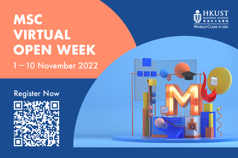 MSc Virtual Open Week (1 – 10 Nov 2022)